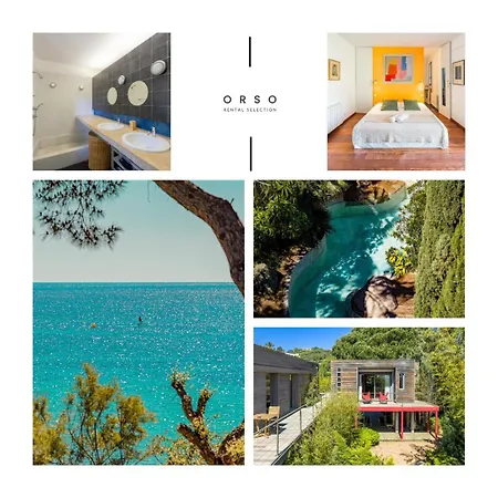 Meiji, Architect Villa, Beachfront Corsica Villa